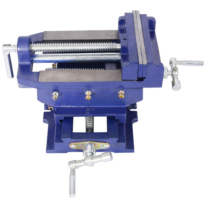 Industrial Quality Cross Slide Vise, Drill Press Metal Milling 2 Way X - Y