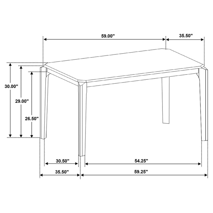 Warren - Rectangular Dining Set With Chairs