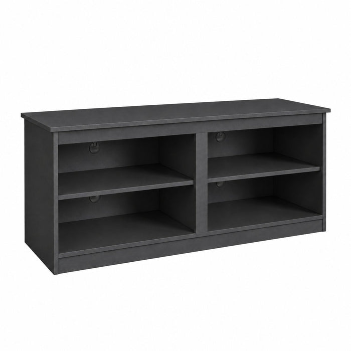 TV Stand For TVs Up To 50" With Open Shelves And Cable Management