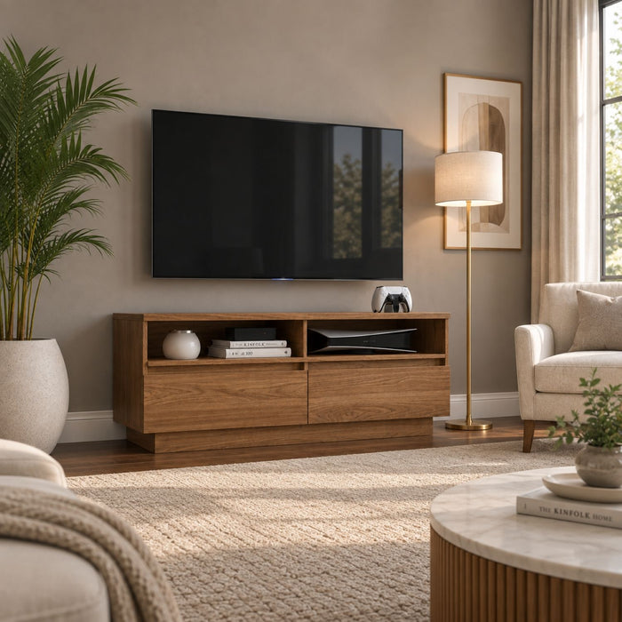 TV Stand For TVs Up To 50" With 2 Drawers