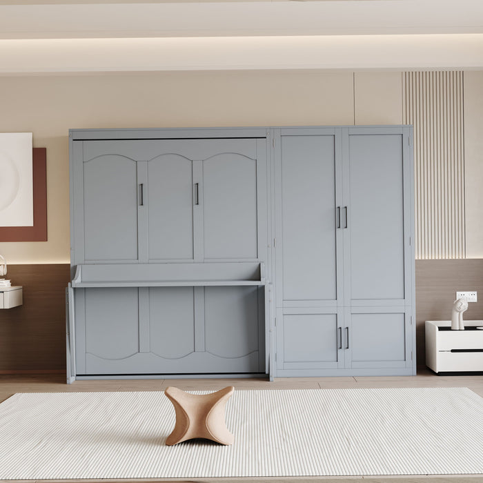 Murphy Elegant Wall Bed With Closet