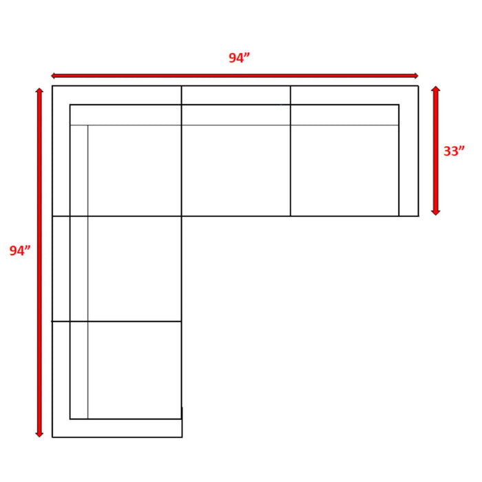 Luxurious Wicker Patio Sectional With Weather Resistant Sunbrella Cushions