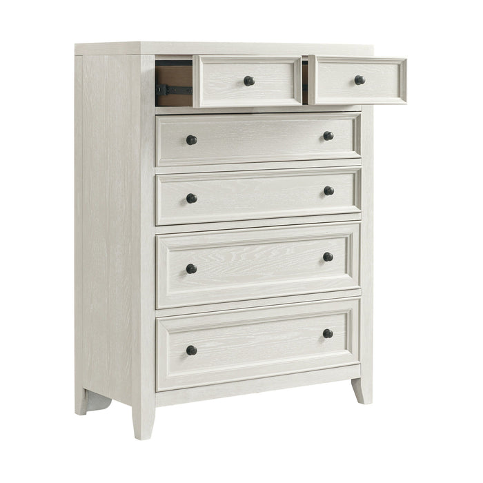 6 Drawer Chest With Knobs And Smooth Slides