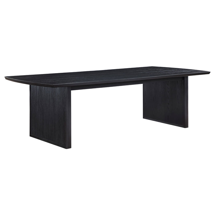 Ennis - 9 Piece Dining Table Set With Chairs - Black