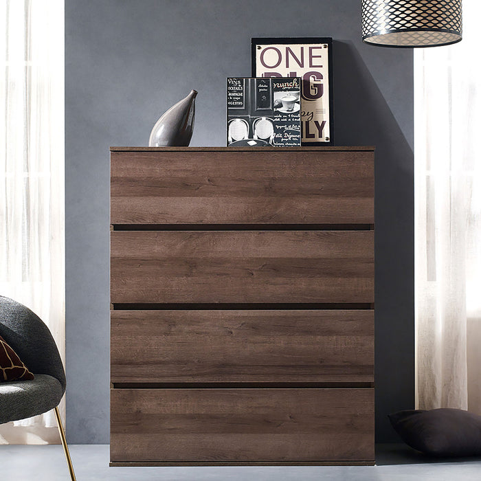 Liv - 4 Drawer Contemporary Wood Chest