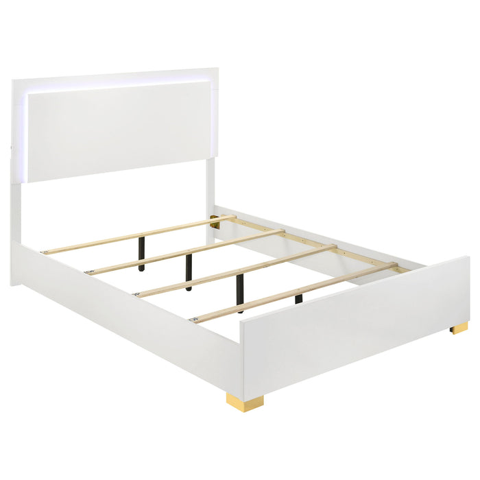 Jeremiah - 4 Piece Bedroom Set With LED Headboard