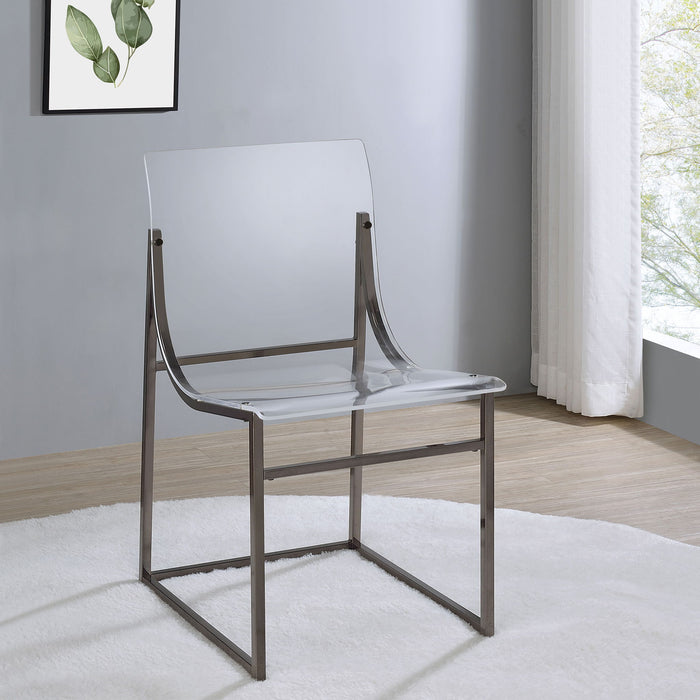 Fancher - Dining Side Chair (Set of 2) - Black