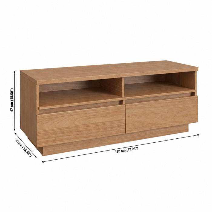 TV Stand For TVs Up To 50" With 2 Drawers